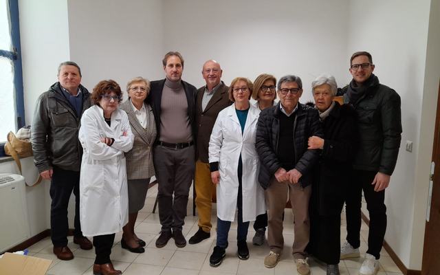 Gruppo volontari a Fabro
