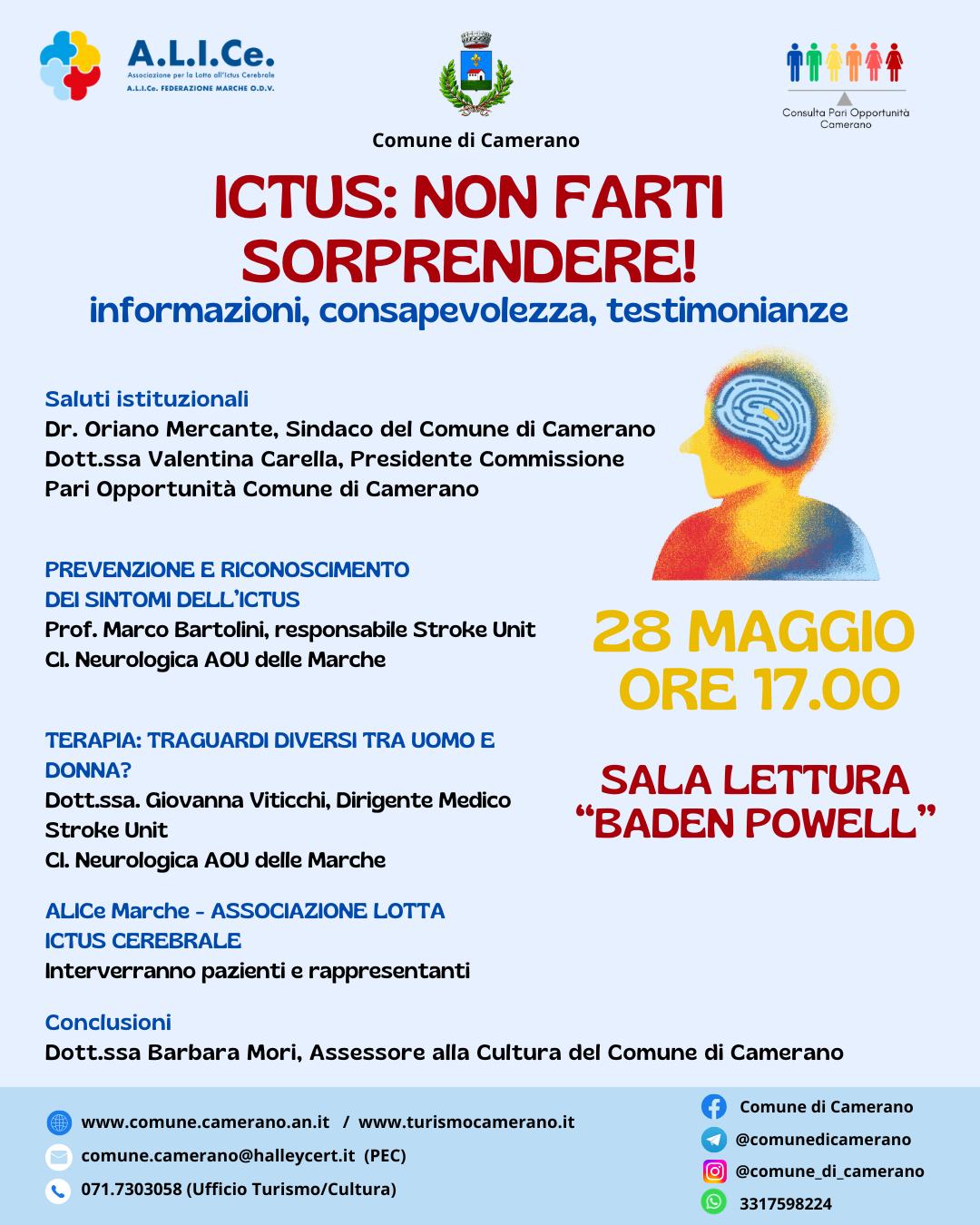 ICTUS CAMERANO 2025