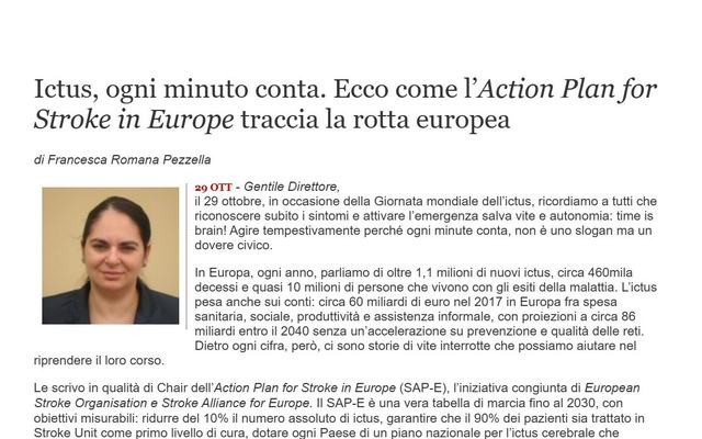 Ictus, ogni minuto conta.