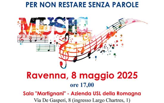 Locandina Coro ALICE Ravenna 8 maggio 2025