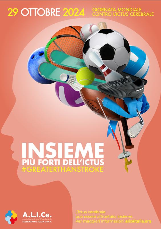Locandina Giornata Mondiale Ictus 2024