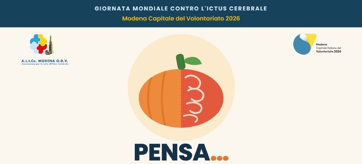 Banchetto informativo in via Emilia centro in occasione della giornata mondiale contro l'ictus cerebrale