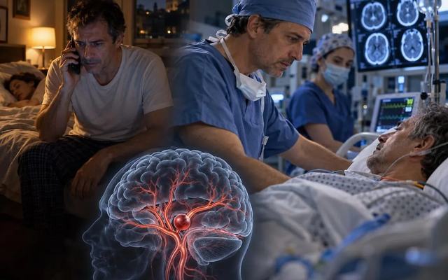 Alle due squilla il telefono: la notte del neurochirurgo e l’aneurisma che cambia una vita