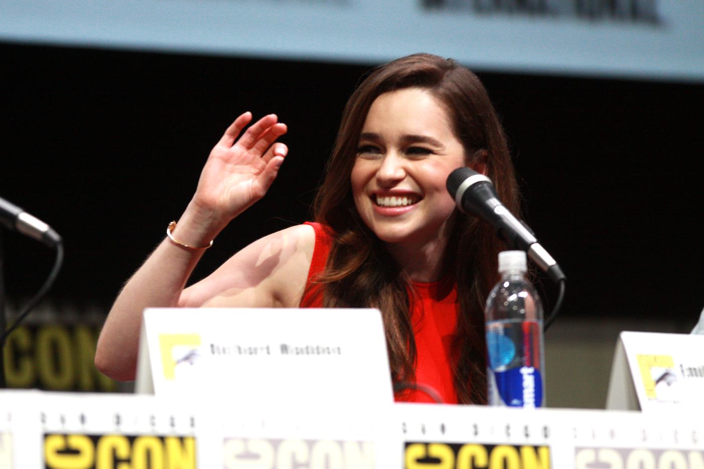 Emilia Clarke — Gage Skidmore — CC BY-SA 2.0