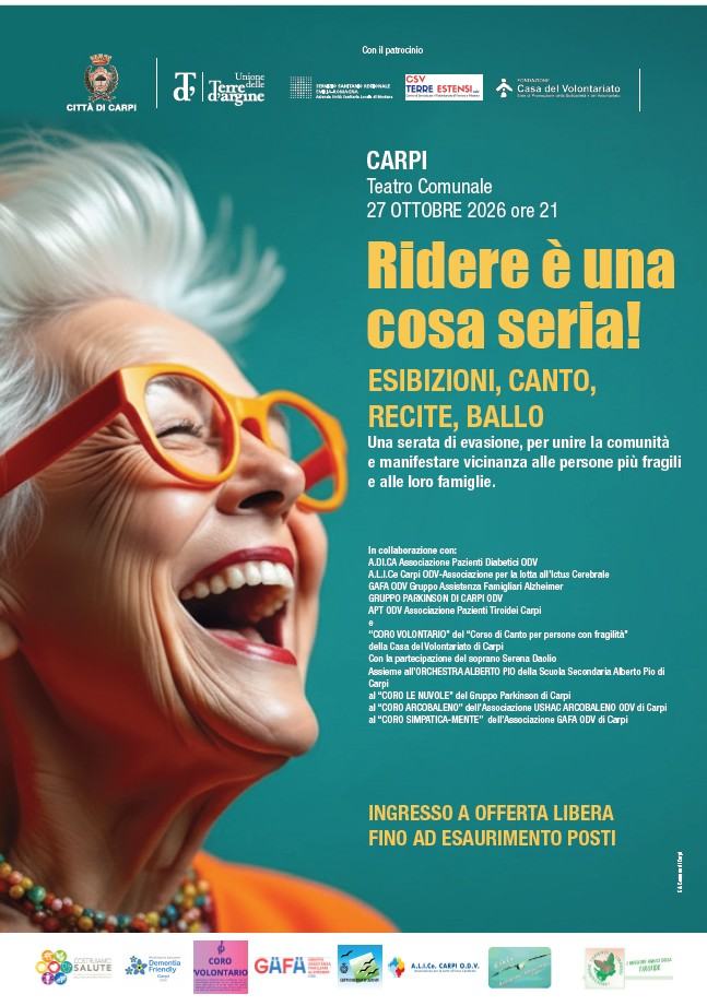 Carpi – Ridere è una cosa seria!, 27 ottobre