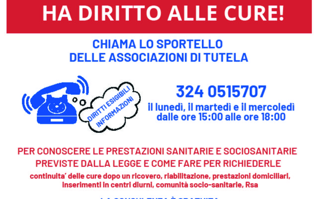 locandina Sportello di Tutela