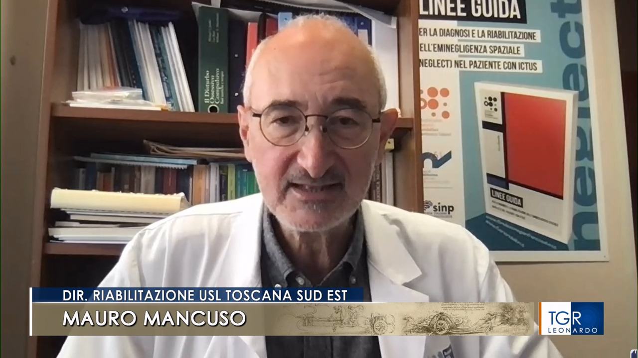 Mauro Mancuso, direttore della Riabilitazione USL Toscana Sud Est, intervistato dal TGR Leonardo (Rai 3, 29 ottobre 2026)
