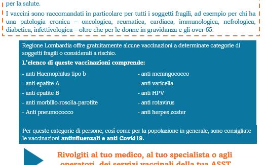 VaccinAzione — informazione per pazienti e caregiver